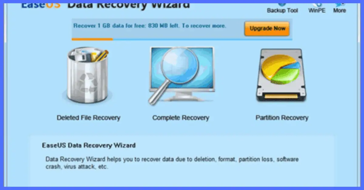 سيريال تفعيل برنامج EASEUS Data Recovery Wizard