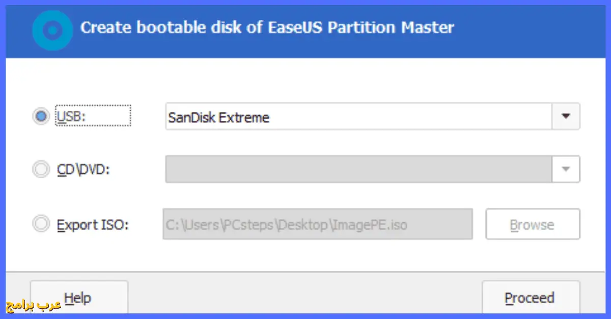 easeus partition master iso