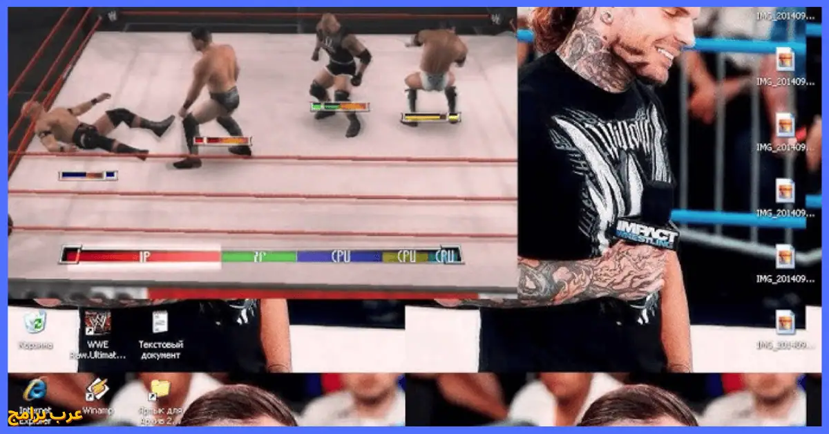 تحميل لعبة WWE Impact 2011